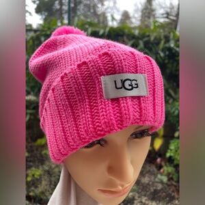 UGG Vibrant Pink Woman Hat. NWT. MSRP $ 55